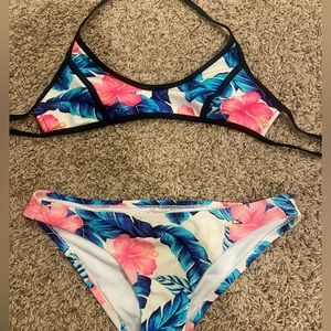 xhilaration, too and bottom size medium, super cute fun for summer